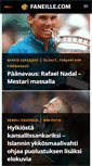 Mobile Screenshot of faneille.com